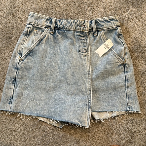 Gap Denim Wrap Skort - Picture 8 of 11